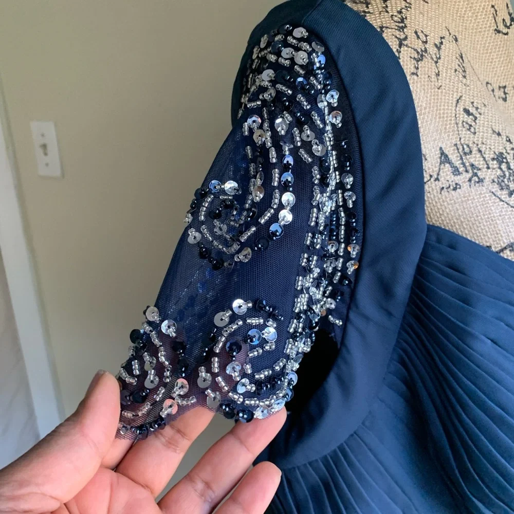 JJ’s House Dark Navy Cocktail Dress - Picture 11 of 16